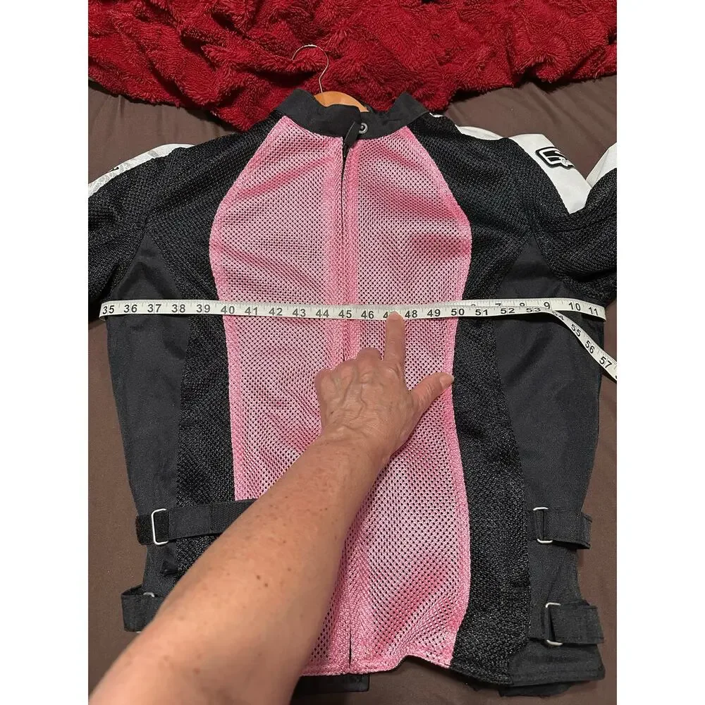 Women’s Motorcycle Jacket - #RN90261 - Picture 16 of 16